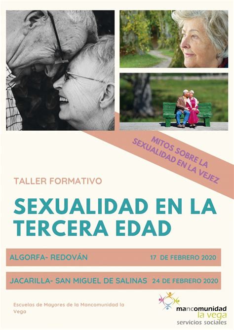 Taller Sexualidad En La Tercera Edad Mancomunidad La Vega