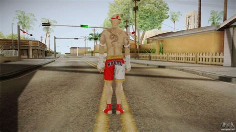 Sleeping Dogs Wei Shen Muay Thai Dlc Bald Para Gta San Andreas