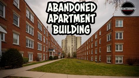 I Spent an ENTIRE DAY EXPLORING AN ABANDONED APARTMENT BUILDING - SO