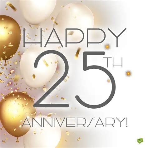 25 Great Wishes For Their 25th Anniversary