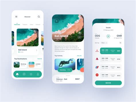 Travel Booking Mobile Apps Mobile App Design Inspiration Mobile App