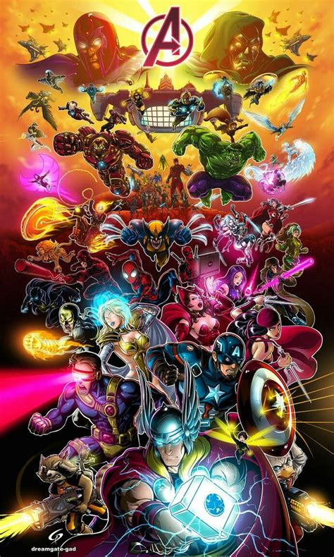 Épinglé Par Tj Morris Sur Marvel Poster Marvel Marvel Avengers Fond