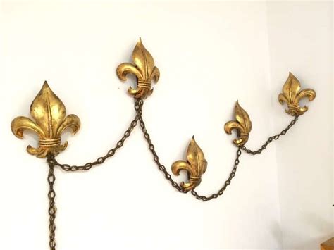 Customizable fleur de lis clocks from zazzle. Italian Fleur De Lis Gold Gilt Wall Sconce Lamp at 1stdibs