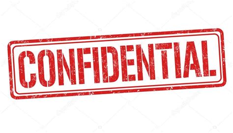 Confidential Sign Or Stamp Stock Vector Image By ©roxanabalint 126018502