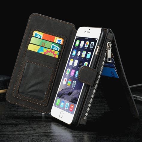 Női Kiegészítő Apple Iphone 6 Plus Multifunkciós Telefontok Fekete Katalaba Bizsutanya