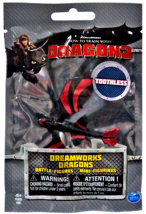 How To Train Your Dragon 2 Dreamworks Dragons Battle Figures Toothless