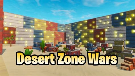 Don't let your creation to be lost in the tons of codes over the internet. Desert Zone Wars - FORTNITE *MODO CREATIVO* MAPA - YouTube
