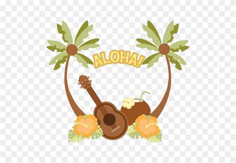 Hawaiian Ukulele Illustration Hawaiian Vector Free Transparent Png Clipart Images Download