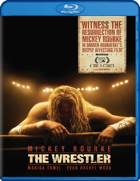 Carátula The Wrestler Blu Ray Usa Y Fecha