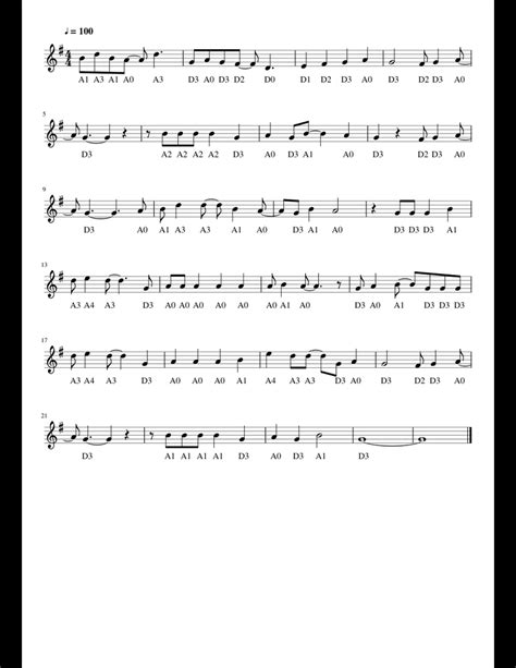 My Little Pony Beginner Sheet Music For Violin Download Free In Pdf
