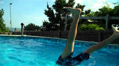 break dancer handstand walks across pool youtube