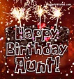 Sparkling Chocolate Drip Cake GIF - Happy Birthday, Aunt! | SuperbWishes