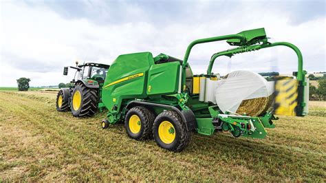 Deere Adds New Baler Wrapper Machines For