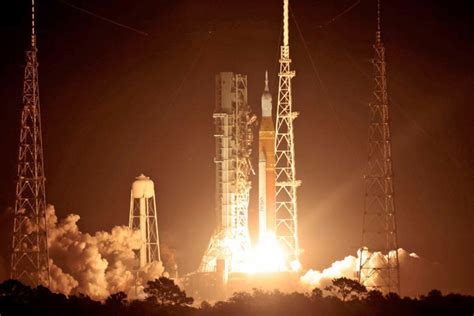 Lockheed Martin Built Orion Spacecraft Launched To The Moon On Historic
