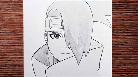 How To Draw Deidara Naruto Easy Drawing Ideas For Beginners Youtube