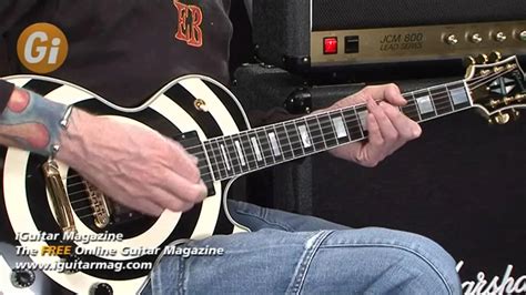 Zakk Wylde Signature Gibson Les Paul Guitar Review With Jamie Humphries