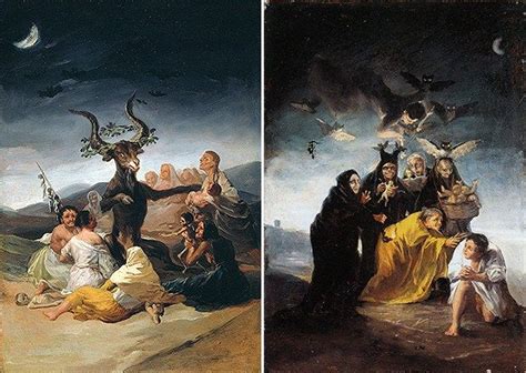 Mis Antepasadas Eran Brujas Ilustración De Pintura Aquelarre Obras De Goya