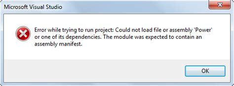 Winforms C Error After Installation Could Not Load File Or Assembly