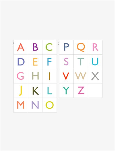 Maybe you would like to learn more about one of these? Printable Alphabet Cards - Mr Printables