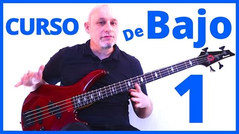 Curso De Bajo Electrico Primera Parte Bajo Principiantes Tutorial Bajo