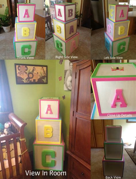 0 replies 1 retweet 0 likes. I made these Baby Block Storage Boxes for my daughters ...