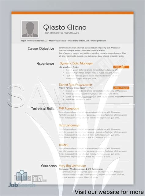 Each of our professional editable templates contains placeholder information to inspire you when writing your own curriculum vitae. Resume Format Free Download in Ms Word Australia in 2020 ...