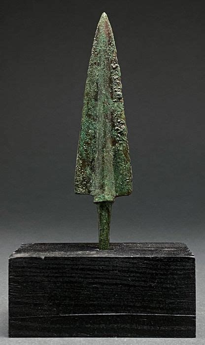 Ancient Bronze Arrowhead 110 Mm Catawiki