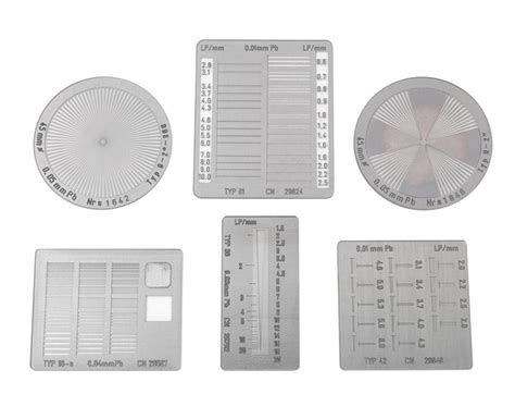 X Ray Resolution Test Patterns Radiology Medical Imaging Orion