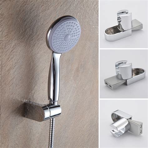 Modern Bracket Adjustable Shower Head Holder Wall Mount Abs Shopee