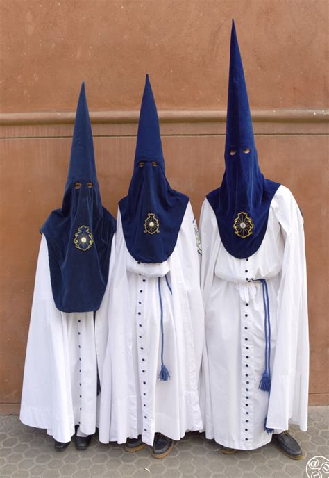 Nazarenes In Semana Santa Festivals In Andalucia