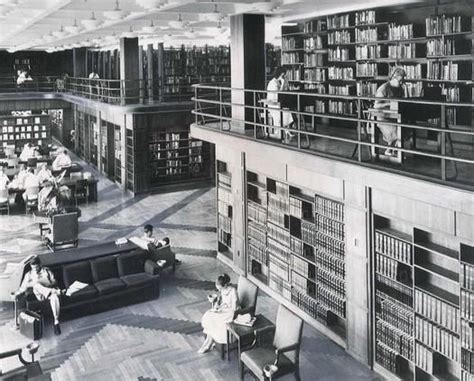 The Linda Hall Library Is Busy On This June Day In 1957 About 11 Years