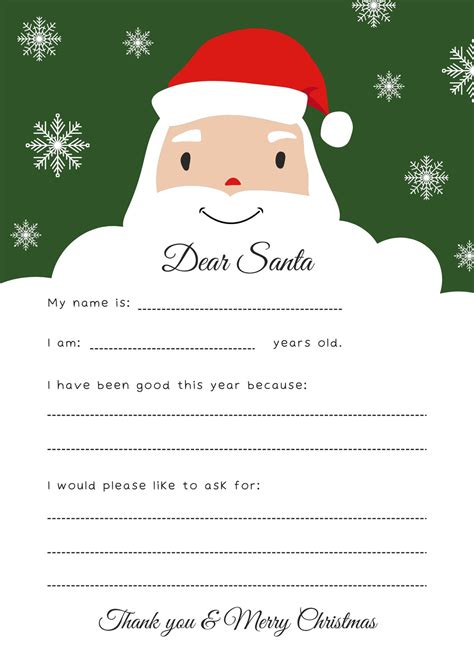 40 Free Printable Santa Letter Barrimckayla