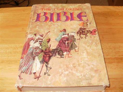 The Childrens Bible Hardcover Golden Press 1973 Beautifully
