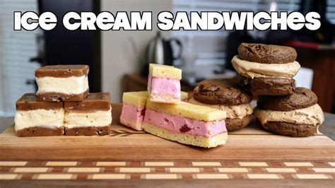 How To Make The Best Ice Cream Sandwiches At Home Youtube