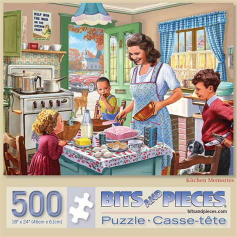Kitchen Memories 500 Piece Jigsaw Puzzle Bits And Pieces
