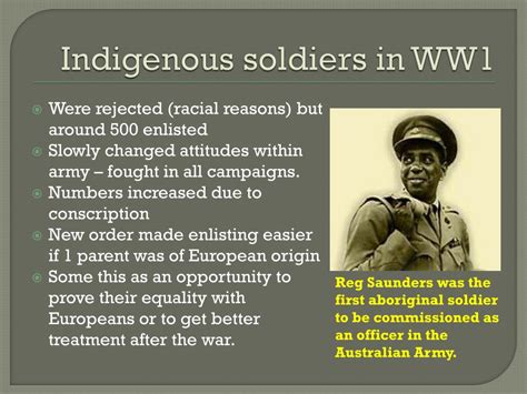 Ppt Naidoc Week 2014 Serving Country Centenary And Beyond Powerpoint