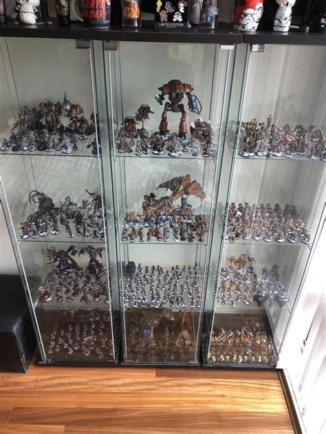 New Set Up In The Living Room 3 Of My 5 Cabinets Warhammer