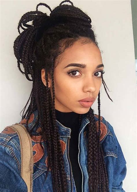 71 Incredible Jumbo Box Braids Trending In 2021