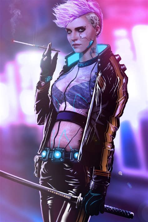 Pin By ʍɛѳw On Apocalypse Cyberpunk Character Ciri Cyberpunk 2077