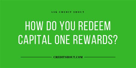 How Do You Redeem Capital One Rewards? | Credit Shout