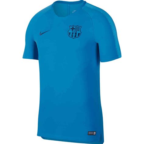 Nike Barcelona Training Top Equator Bluecoastal Blue Soccerpro