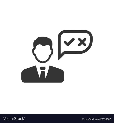 Decision Making Icon Royalty Free Vector Image