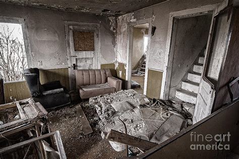 Old Abandoned House Interior Photograph By Michael Shake Pixels