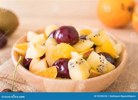 Mixed Sliced Fruit Stock Photo Image Of Food Fiber 93390238
