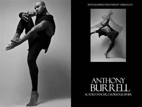 Tarrice Love Photographer Introducing Anthony Burrell Actor Dancer Choreographer