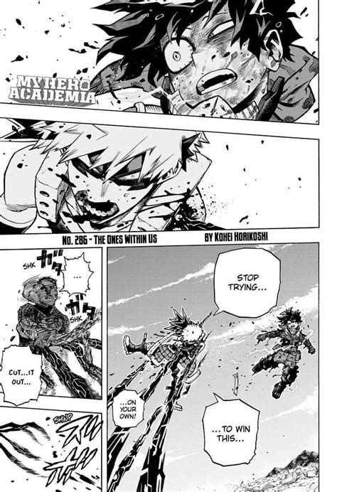 My Hero Academia Chapter 286 Tcb Scans