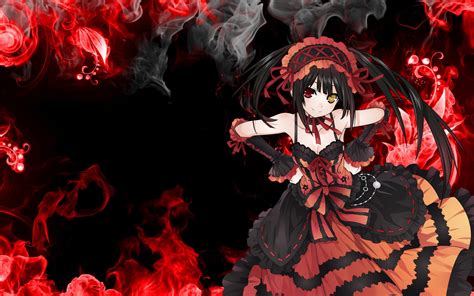 kurumi tokisaki abstract computer wallpapers desktop backgrounds 1440x900 id 531669