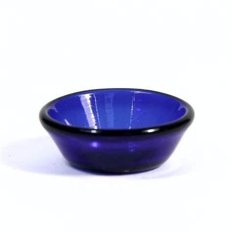 Blue Glass Bowl D1176 Bromley Craft