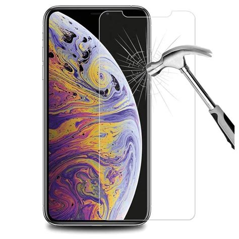 Tempered glass has been reinforced for many hours in order to increase it's strength and provide better protection for your iphone's screen. iPhone 11 Pro Max Tempered Glass Screen Protector - 9H ...