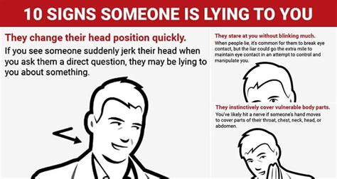 10 ways you can tell someone s lying to you